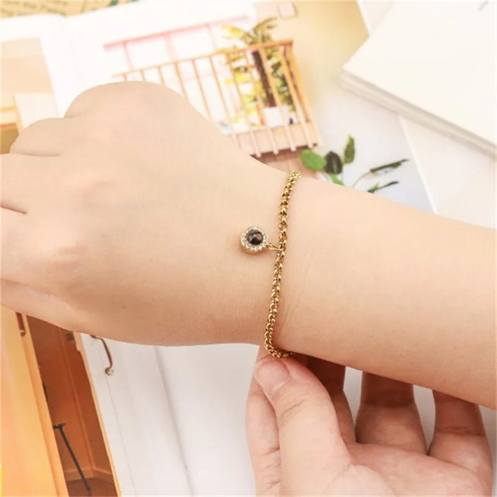 Pulsera de foto personalizada